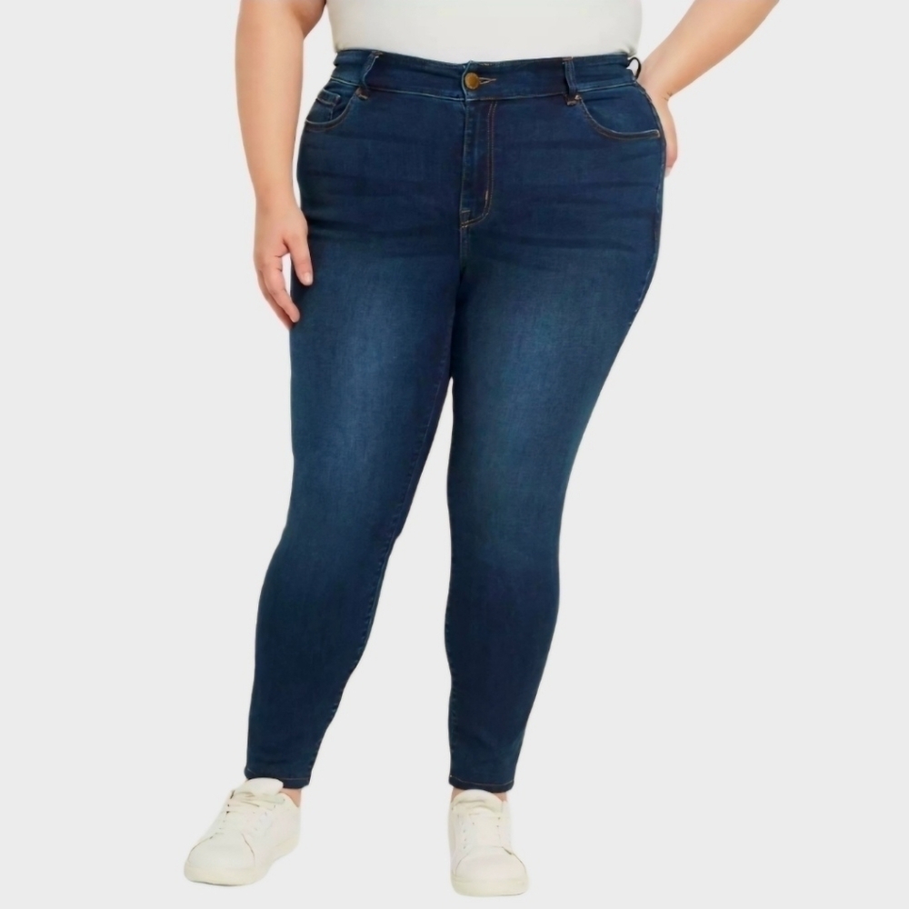 Lane Bryant Ultimate Stretch‎ Skinny High Rise Jeans Womens 20